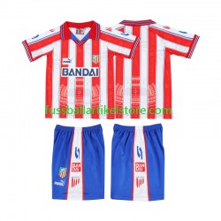 Sporting CP Heimausrüstung Retro 1996 1997 Kinder Set(Trikot und Hose) S/S