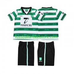 Sporting CP Heimausrüstung Retro 1999 2000 Kinder Set(Trikot und Hose) S/S