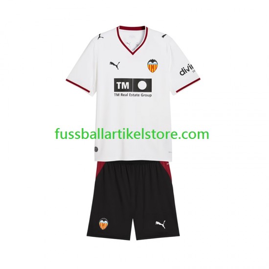 Valencia CF Heimausrüstung 2026-2027 Kinder Set(Trikot und Hose) S/S