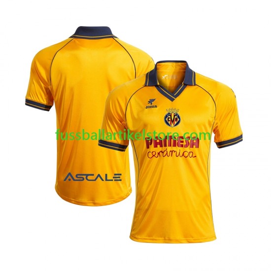 Villarreal CF Heimausrüstung Retro 2025-2026 Herren Trikot S/S