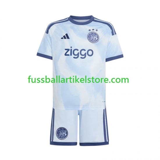 Ajax Amsterdam Ausweichausrüstung 2026-2027 Kinder Set(Trikot und Hose) S/S