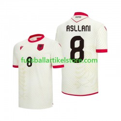 Albanien Auswärtsausrüstung Kristjan Asllani 8 World Cup 2026 Herren Trikot S/S