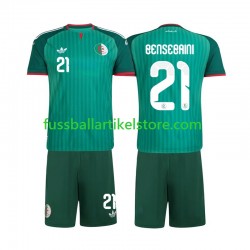 Algerien Auswärtsausrüstung Ramy Bensebaini 21 2026 Kinder Set(Trikot und Hose) S/S