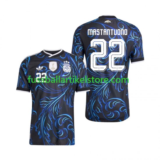 Argentinien Auswärtsausrüstung Franco Mastantuono 22 World Cup 2026 Herren Trikot S/S