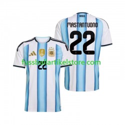 Argentinien Heimausrüstung Franco Mastantuono 22 World Cup 2026 Herren Trikot S/S