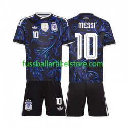 Argentinien Auswärtsausrüstung Lionel Messi 10 World Cup 2026 Kinder Set(Trikot und Hose) S/S