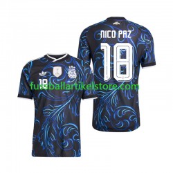 Argentinien Auswärtsausrüstung Nico Paz 18 World Cup 2026 Herren Trikot S/S