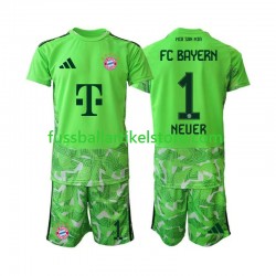 FC Bayern München Heimausrüstung Torwart Manuel Neuer 1 2026-2027 Kinder Set(Trikot und Hose) S/S