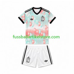Belgien Auswärtsausrüstung World Cup 2026 Kinder Set(Trikot und Hose) S/S