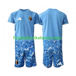 Belgien Heimausrüstung Torwart World Cup 2026 Kinder Set(Trikot und Hose) S/S