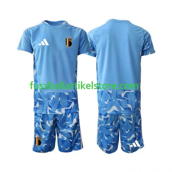 Belgien Heimausrüstung Torwart World Cup 2026 Kinder Set(Trikot und Hose) S/S