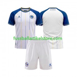 Bosnien-Herzegowina Auswärtsausrüstung World Cup 2026 Kinder Set(Trikot und Hose) S/S