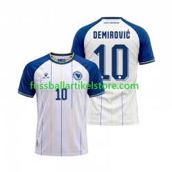 Bosnien-Herzegowina Auswärtsausrüstung Ermedin Demirovic 10 World Cup 2026 Herren Trikot S/S