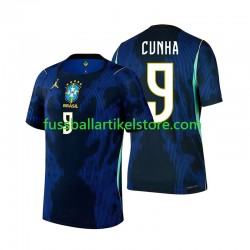 Brasilien Auswärtsausrüstung Matheus Cunha 9 World Cup 2026 Herren Trikot S/S