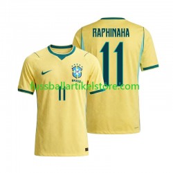 Brasilien Heimausrüstung Raphinha 11 World Cup 2026 Herren Trikot S/S