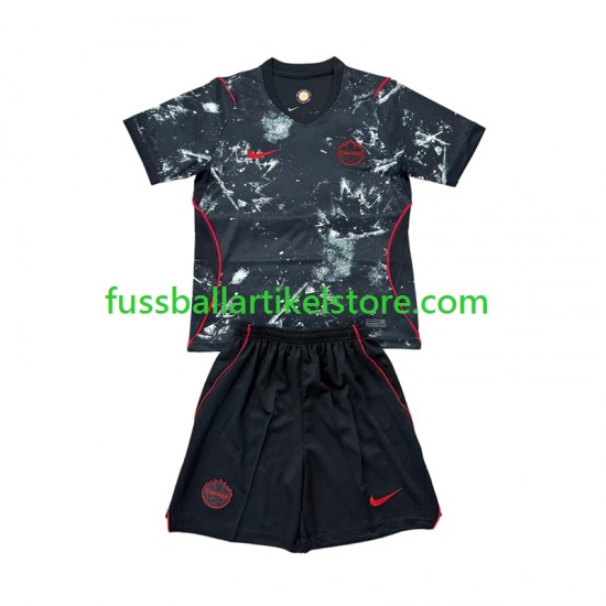 Kanada Auswärtsausrüstung World Cup 2026 Kinder Set(Trikot und Hose) S/S