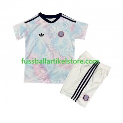Costa Rica Auswärtsausrüstung 2026 Kinder Set(Trikot und Hose) S/S