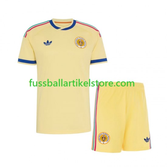Auswärtsausrüstung Curacao World Cup 2026 Kinder Set(Trikot und Hose) S/S