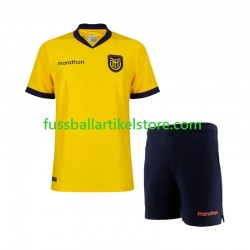 Ecuador Heimausrüstung World Cup 2026 Kinder Set(Trikot und Hose) S/S