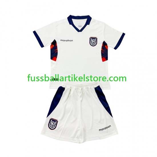 Ecuador Ausweichausrüstung World Cup 2026 Kinder Set(Trikot und Hose) S/S