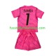 Frankreich Auswärtsausrüstung Torwart Brice Samba 1 World Cup 2026 Kinder Set(Trikot und Hose) S/S