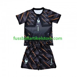 Frankreich Heimausrüstung Torwart Brice Samba 1 World Cup 2026 Kinder Set(Trikot und Hose) S/S