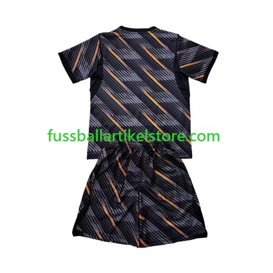 Frankreich Heimausrüstung Torwart World Cup 2026 Kinder Set(Trikot und Hose) S/S