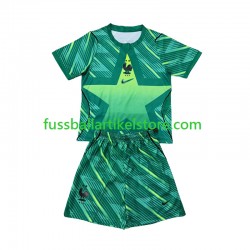 Frankreich Ausweichausrüstung Torwart World Cup 2026 Kinder Set(Trikot und Hose) S/S