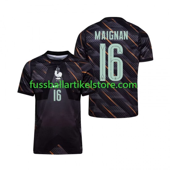 Frankreich Heimausrüstung Torwart Mike Maignan 16 World Cup 2026 Herren Trikot S/S