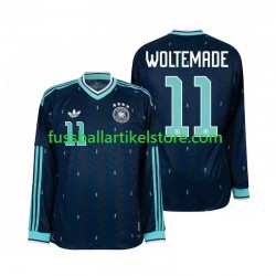 Deutschland Auswärtsausrüstung Nick Woltemade 11 World Cup 2026 Herren Trikot L/S