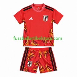 Japan Heimausrüstung Torwart World Cup 2026 Kinder Set(Trikot und Hose) S/S
