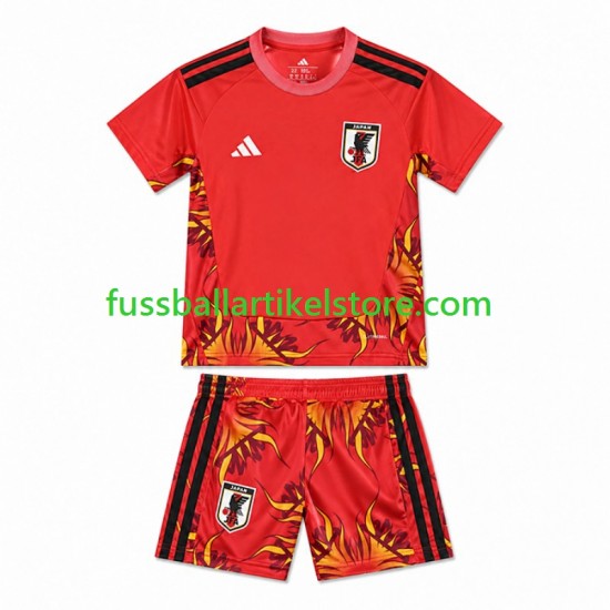 Japan Heimausrüstung Torwart World Cup 2026 Kinder Set(Trikot und Hose) S/S