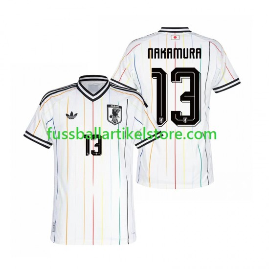 Japan Auswärtsausrüstung Keito Nakamura 13 World Cup 2026 Herren Trikot S/S