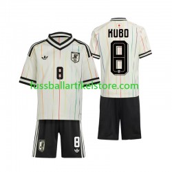 Japan Auswärtsausrüstung Kubo 8 World Cup 2026 Kinder Set(Trikot und Hose) S/S