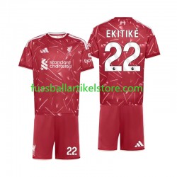 Liverpool Heimausrüstung Hugo Ekitike 22 2026-2027 Kinder Set(Trikot und Hose) S/S