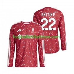 Liverpool Heimausrüstung Hugo Ekitike 22 2026-2027 Herren Trikot L/S