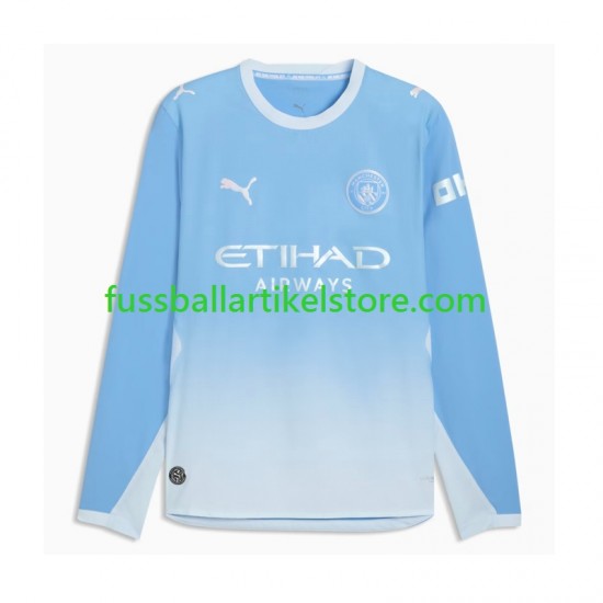 Manchester City Heimausrüstung 2026-2027 Herren Trikot L/S
