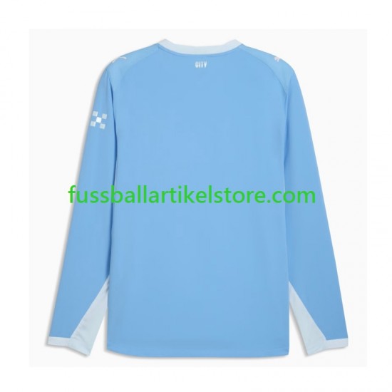 Manchester City Heimausrüstung 2026-2027 Herren Trikot L/S
