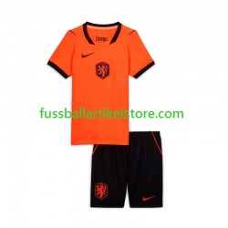 Niederlande Heimausrüstung World Cup 2026 Kinder Set(Trikot und Hose) S/S