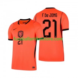 Niederlande Heimausrüstung Frenkie de Jong 21 World Cup 2026 Herren Trikot S/S