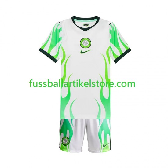 Nigeria Auswärtsausrüstung 2026 Kinder Set(Trikot und Hose) S/S