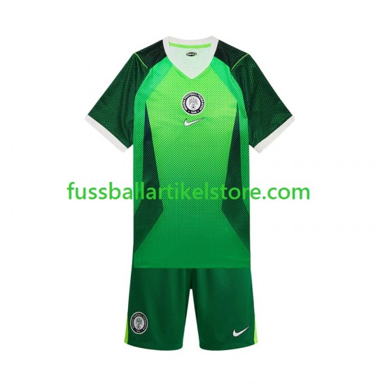 Nigeria Heimausrüstung 2026 Kinder Set(Trikot und Hose) S/S