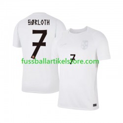 Norwegen Ausweichausrüstung Alexander Sorloth 7 World Cup 2026 Herren Trikot S/S