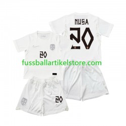 Norwegen Ausweichausrüstung Antonio NUSA 20 World Cup 2026 Kinder Set(Trikot und Hose) S/S