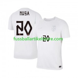 Norwegen Ausweichausrüstung Antonio NUSA 20 World Cup 2026 Herren Trikot S/S