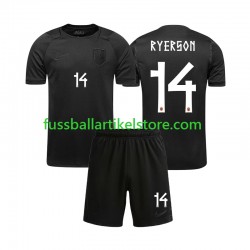 Norwegen Auswärtsausrüstung Julian Ryerson 14 World Cup 2026 Kinder Set(Trikot und Hose) S/S