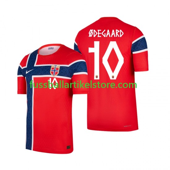Norwegen Heimausrüstung Martin Odegaard 10 World Cup 2026 Herren Trikot S/S