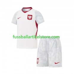 Polen Heimausrüstung World Cup 2026 Kinder Set(Trikot und Hose) S/S
