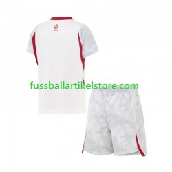 Polen Heimausrüstung World Cup 2026 Kinder Set(Trikot und Hose) S/S