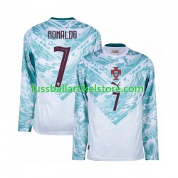 Portugal Auswärtsausrüstung Cristiano Ronaldo 7 World Cup 2026 Herren Trikot L/S